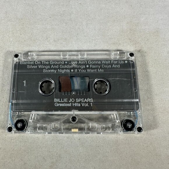 Billie Jo Spears Greatest Hits Volume 1 Audio Cassette Album Country Classic - Picture 4 of 4